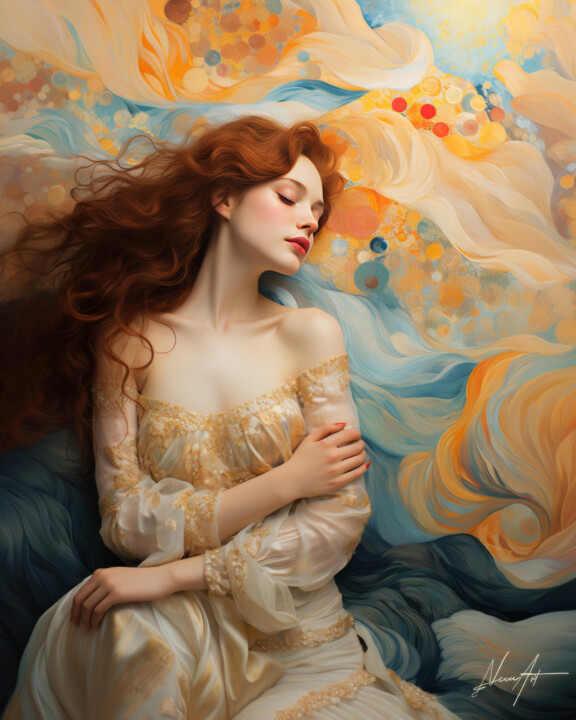 Dormiente Tra Le Onde 数字艺术