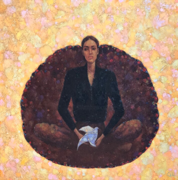 The Prayer 绘画, 25.6x25.6 in