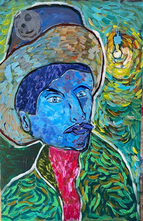 L' Acceptation 绘画, 45.3x29.5 in
