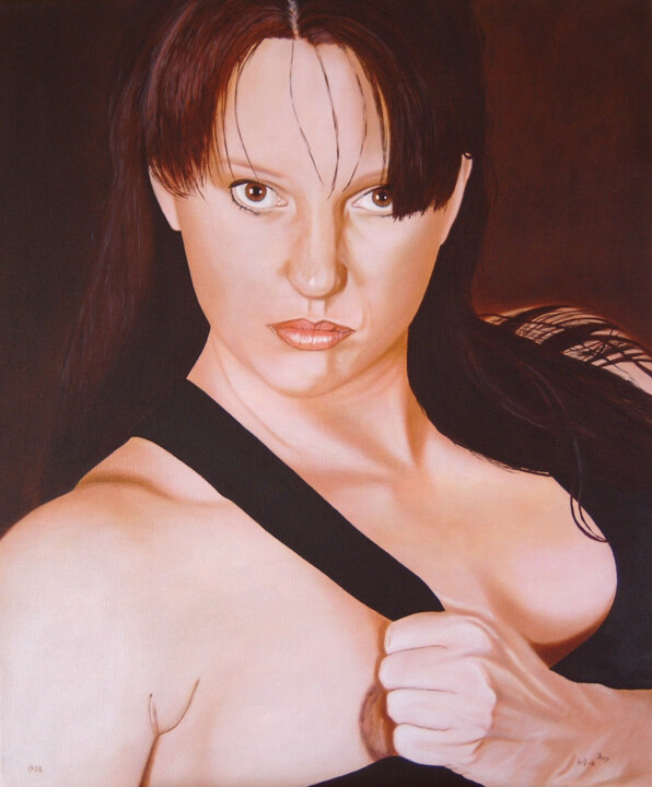 "19:28" Pittura, 23,6x19,7 in