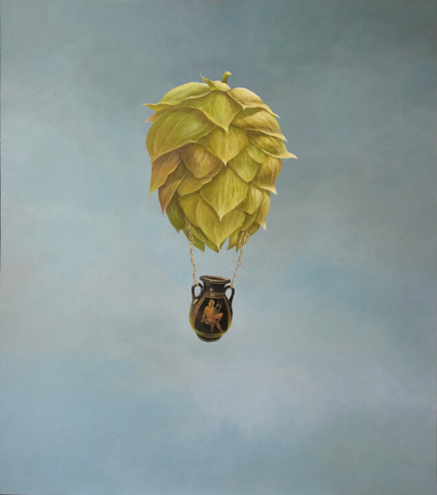Amulet of Poetic Inspiration 绘画, 39.4x34.7 in