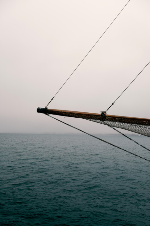 Photography titled "The sea and The Shi…" by Farzad Frames, Original Artwork, Digital Photography