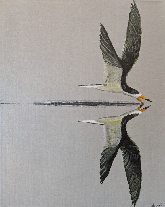 Cormoran 绘画, 19.7x15.8 in