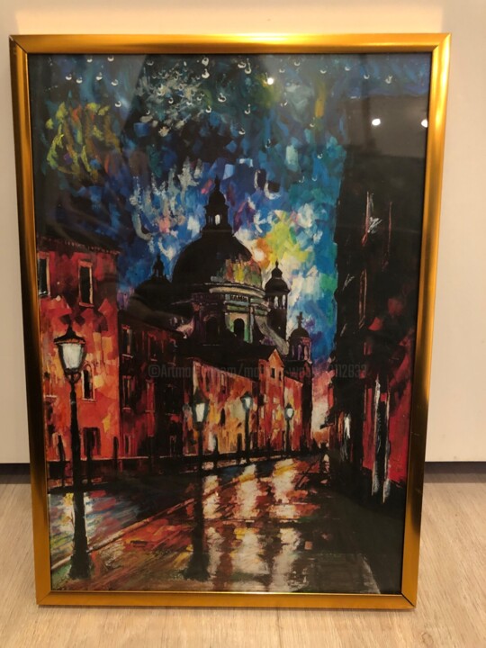 Opera presentata incorniciata