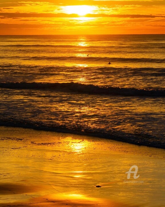 When the Ocean turns to gold Фотография, 31,5x23,6 in