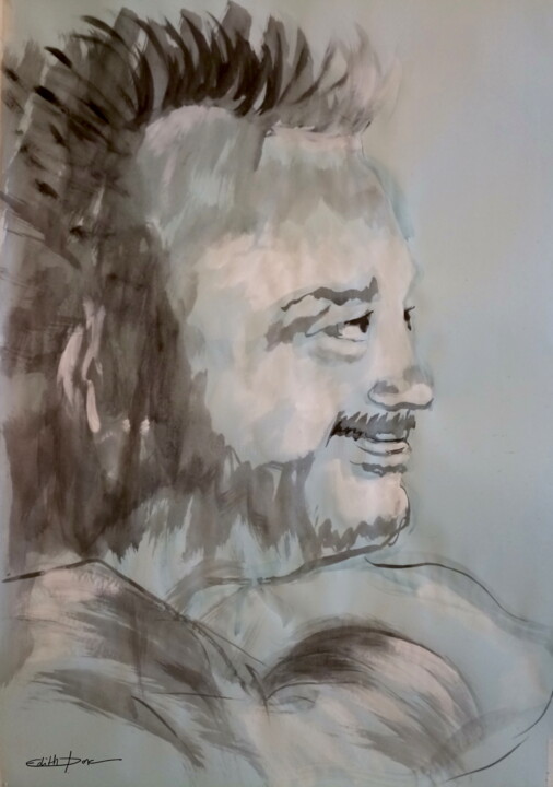 绘画,  25.2x17.7 in 
