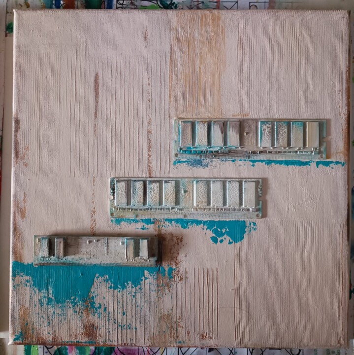 Steps of the making of the work