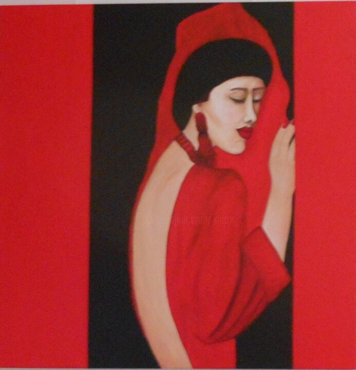 L’Incandescente 绘画, 31.5x31.5 in