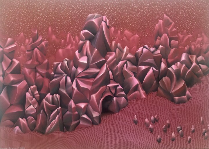 Wejście do miasta 绘画, 19.7x27.6 in