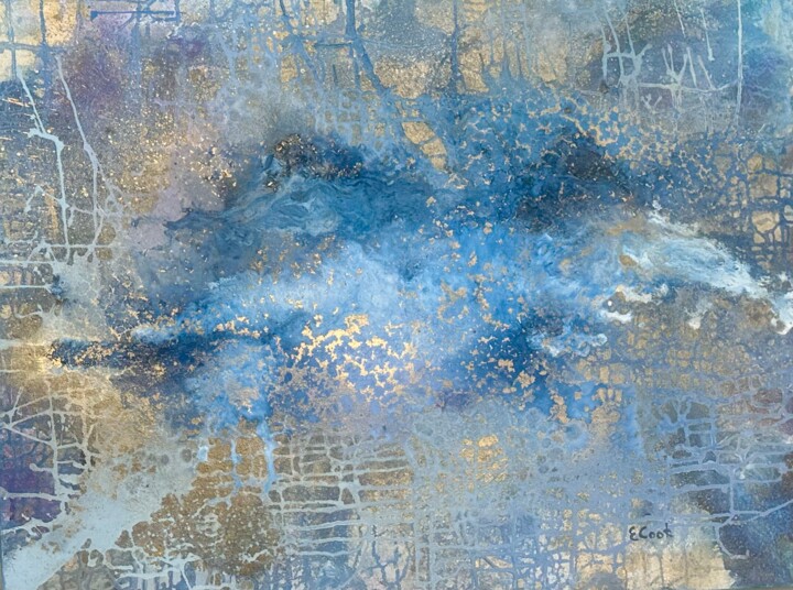 Painting titled "Through and beyond…" by Elisa Cook Benbassat Bassat, Original Artwork, Acrylic