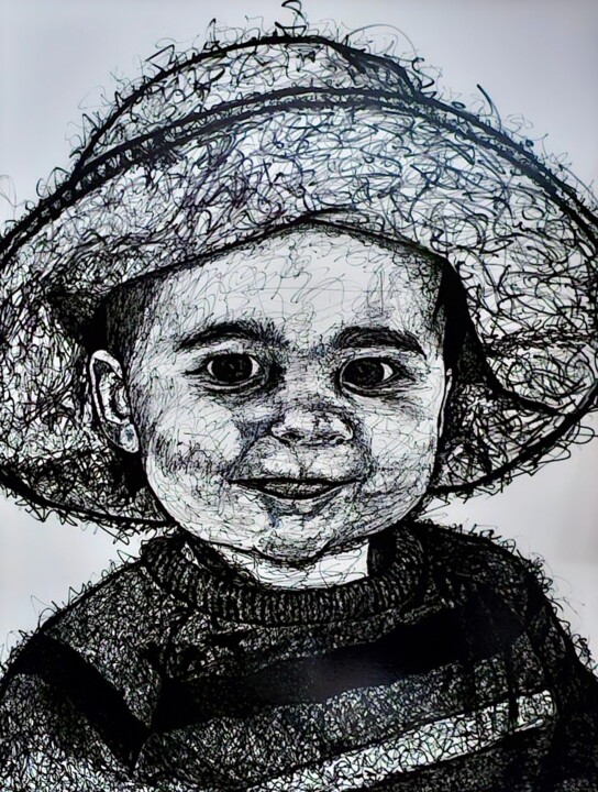 绘画,  45.7x35 in 