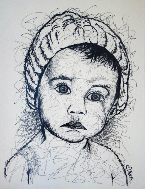 绘画,  45.7x35 in 