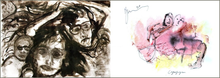 Цифровое искусство под названием "contrasting mood in…" - Дима Dima Вильмс Wilms (Рок-Живописец Rock-Painter), Подлинное про…