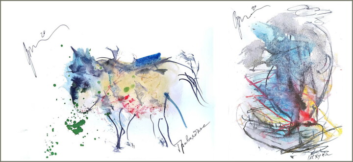 Цифровое искусство под названием "The crew from the s…" - Дима Dima Вильмс Wilms (Рок-Живописец Rock-Painter), Подлинное про…