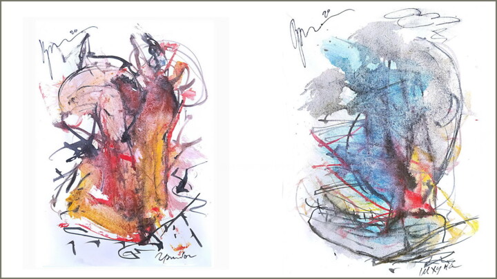 Цифровое искусство под названием "команда на шхуне с…" - Дима Dima Вильмс Wilms (Рок-Живописец Rock-Painter), Подлинное прои…