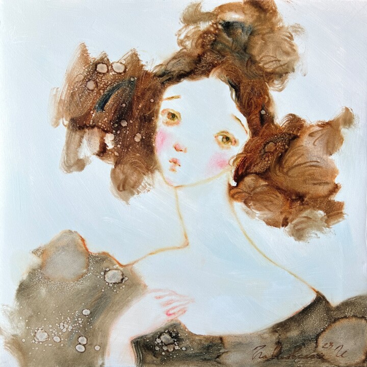 绘画,  15.8x15.8 in 