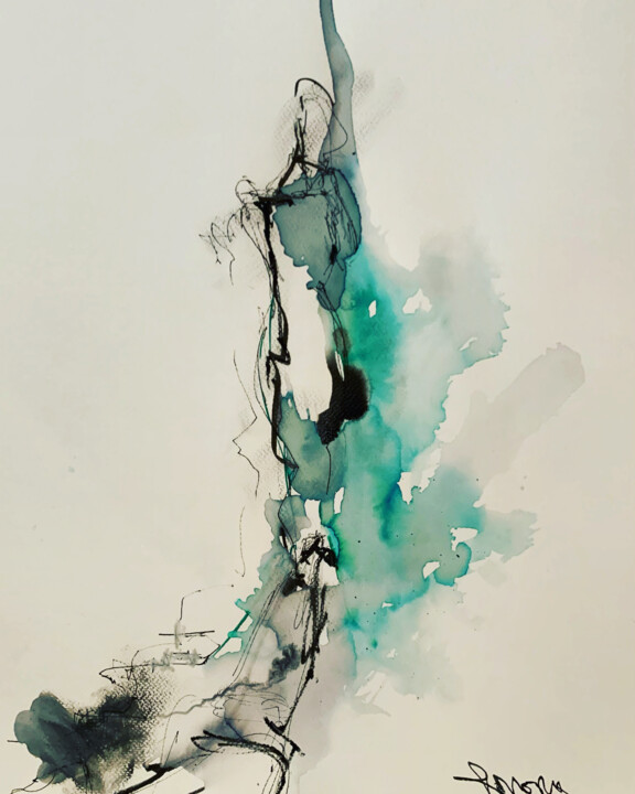 I'm just a little curious 图画, 18.9x14.2 in