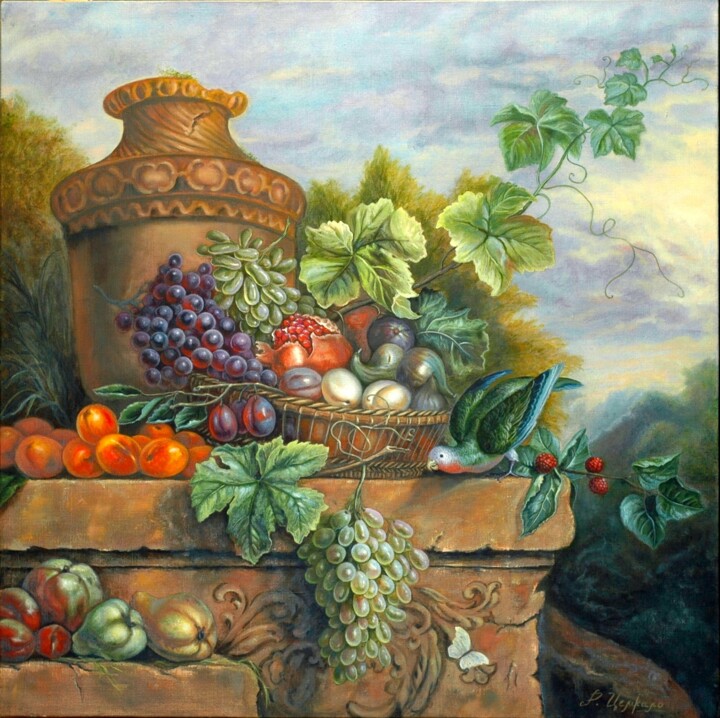 绘画,  27.6x27.6 in 