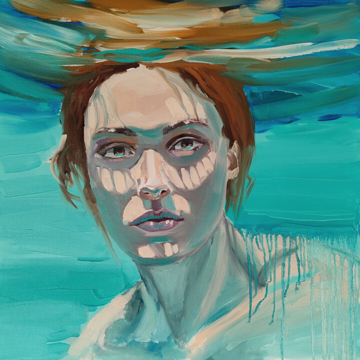绘画,  23.6x23.6 in 