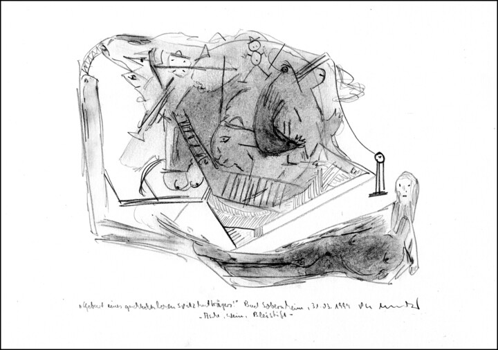 Geburt eines geschlechtslosen Spitzhutträgers 图画, 8.3x11.7 in