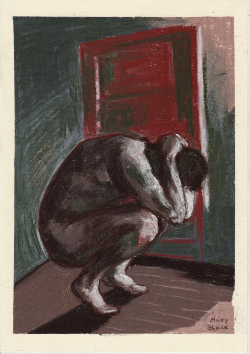 Red Door 图画, 11.8x8.3 in