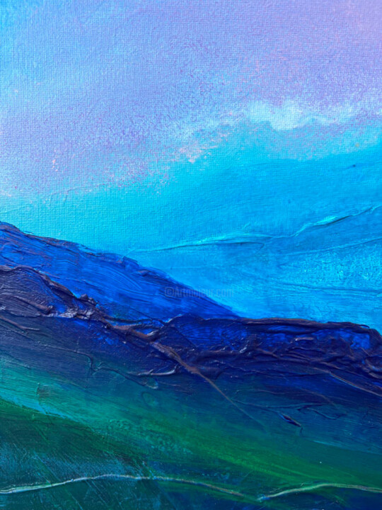 Artwork's surface or texture