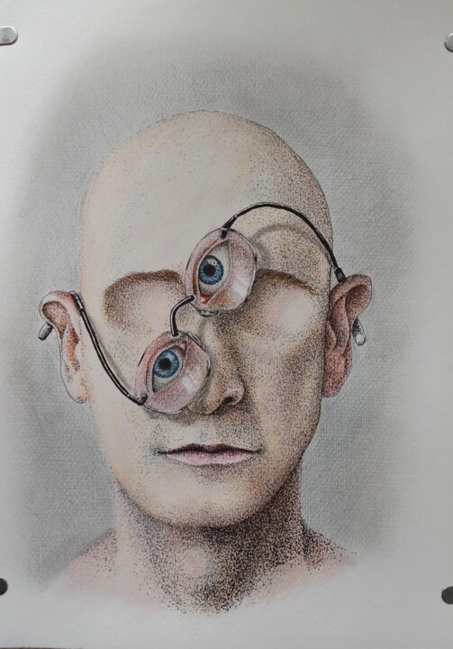 图画,  11.7x8.3 in 