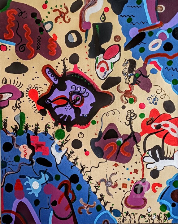 Maré 绘画, 31.5x39.4 in