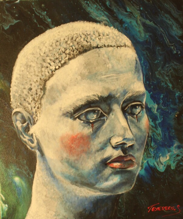 绘画,  21.7x18.1 in 