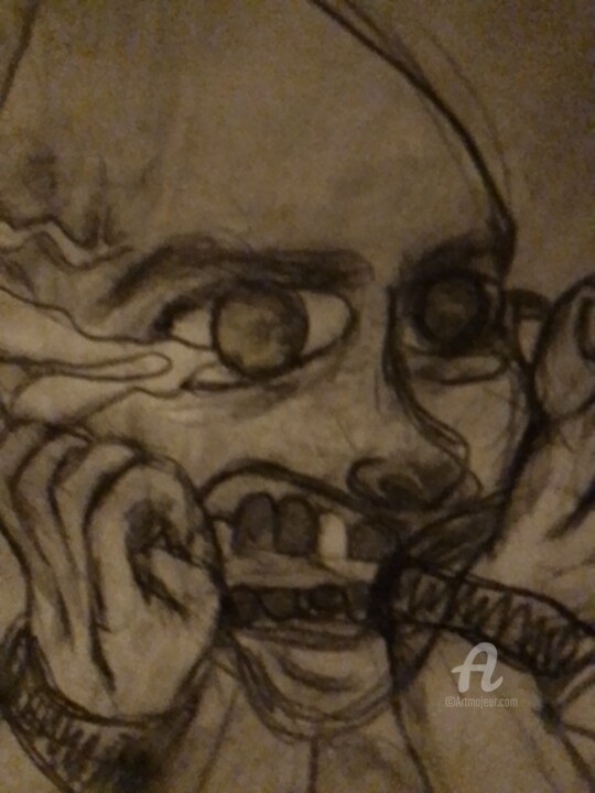 绘画,  7.9x5.9 in 