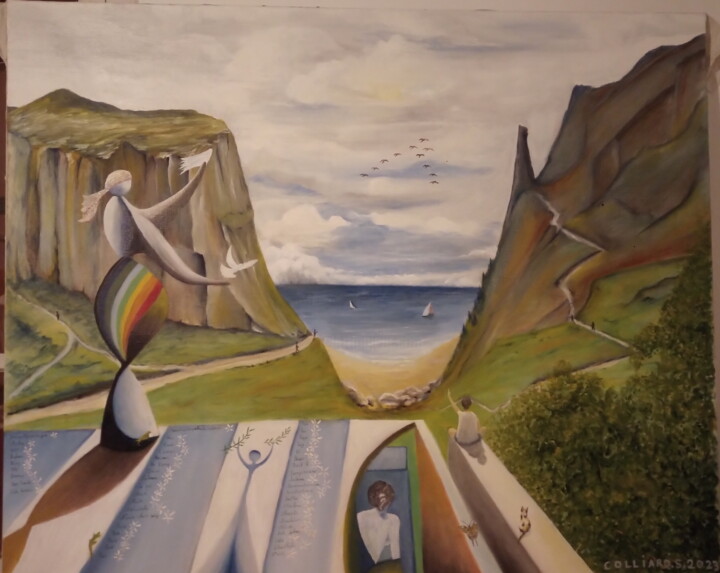 绘画,  31.9x39.4 in 