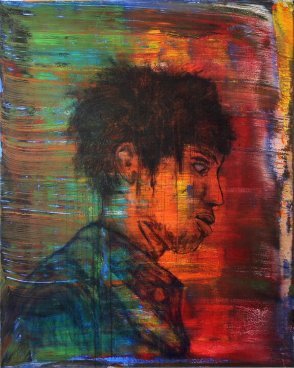 Between Homes 绘画, 39.4x31.5 in