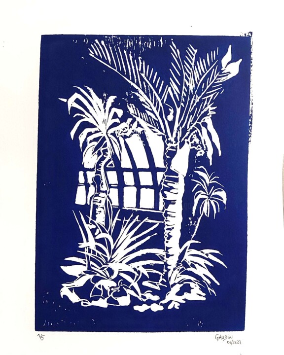 Serre tropicale Printmaking, 11.4x8.3 in