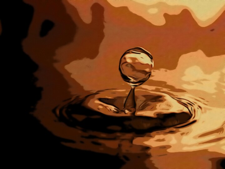 "Ripples of Radiance…" başlıklı Fotoğraf Fetux_lines tarafından, Orijinal sanat, Işık Boyama