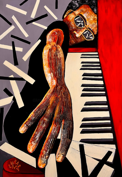Glissando 绘画, 39.4x27.6 in