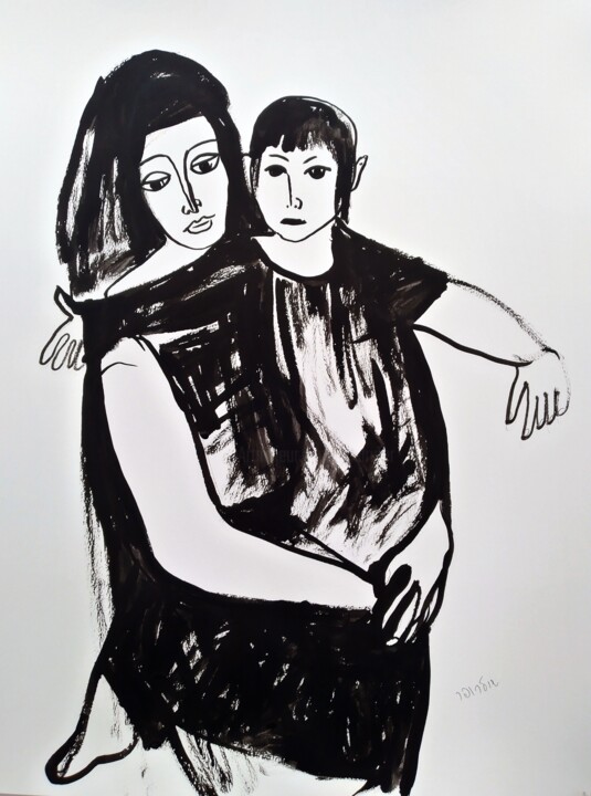 during the siren 图画, 25.6x19.7 in