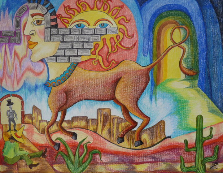 图画,  19.7x25.6 in 