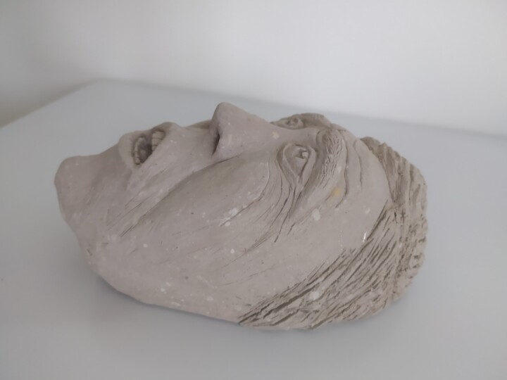 雕塑,  2.9x3.7 in 