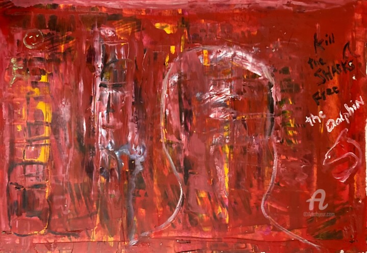 Looking Back 绘画, 19x24 in