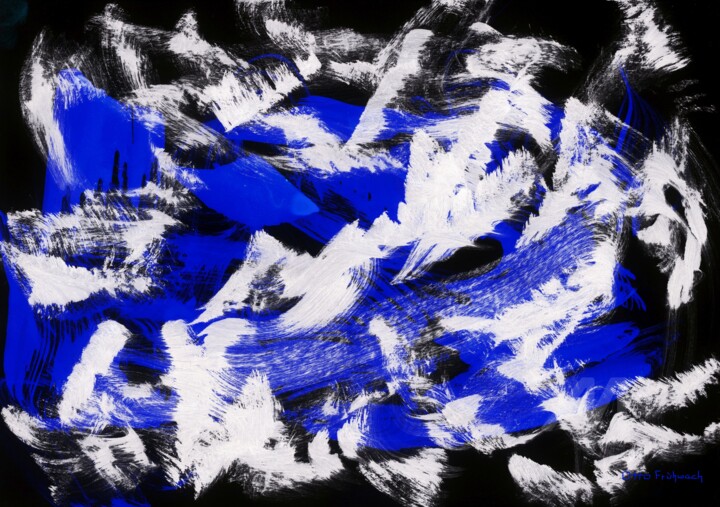Schneegeister 绘画, 8.3x11.7 in