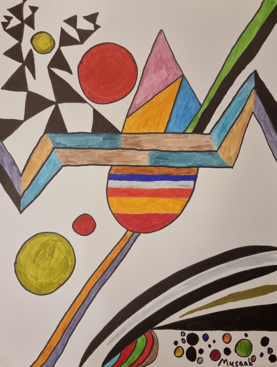 "Sun" Happiness is health 绘画, 16.5x11.7 in