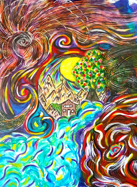 绘画,  31.5x23.6 in 