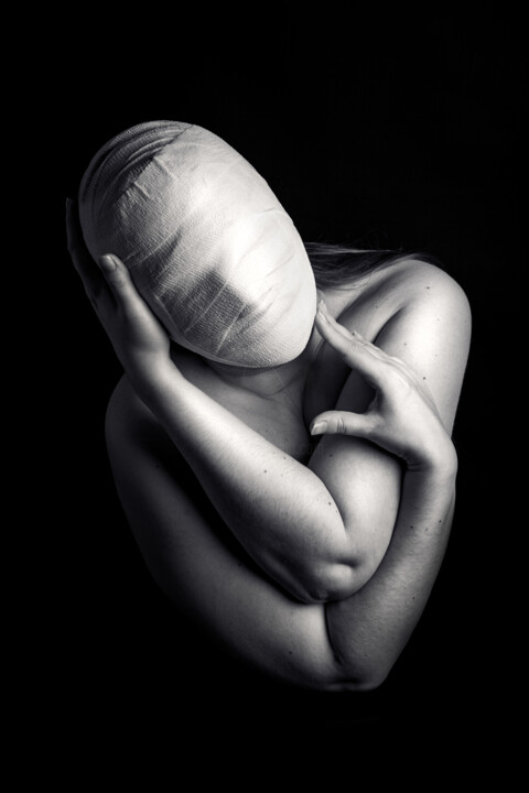 Tête malade 摄影, 23.6x15.8 in