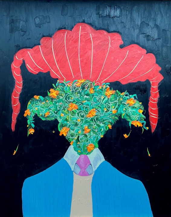 Venice (The Biennale) 绘画, 60x48 in