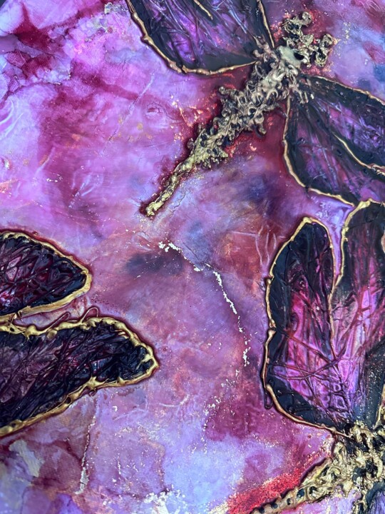 DragonFly interior painting 绘画, 20.1x16.1 in