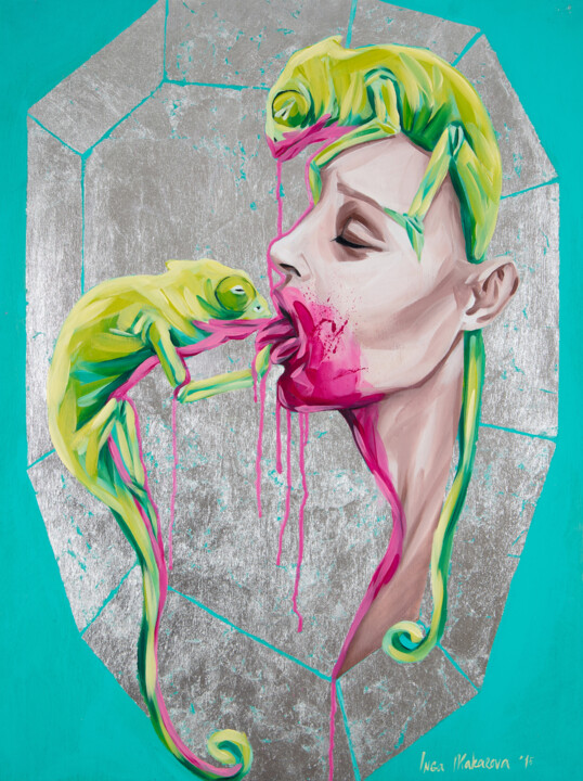 Want I 绘画, 31.5x23.6 in