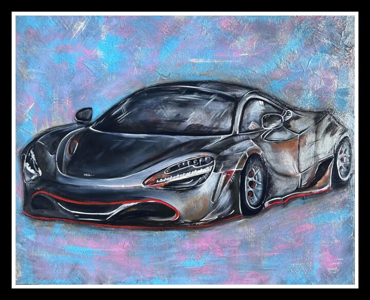 McLaren 绘画, 27.6x19.7 in