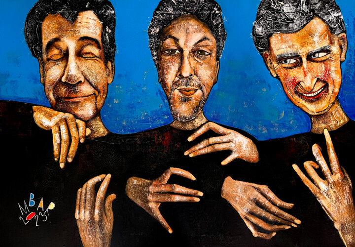 At one's fingertips 绘画, 27.6x39.4 in