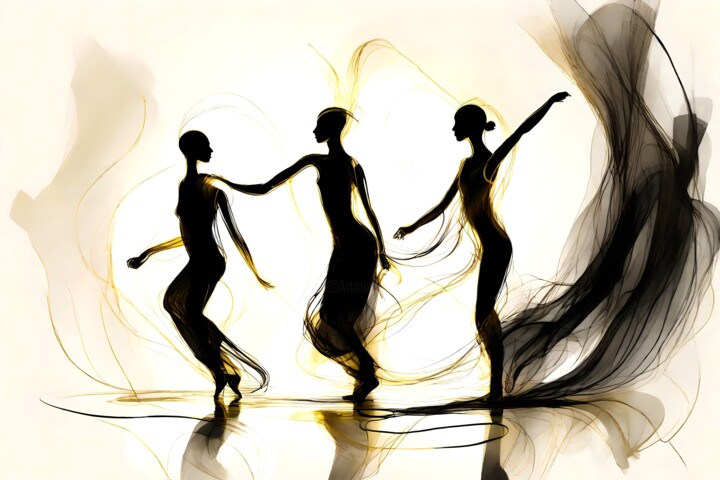 Fluid Dance No.1 数字艺术