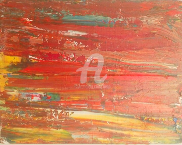 Le paysage rouge © 设计, 13x10.2 in